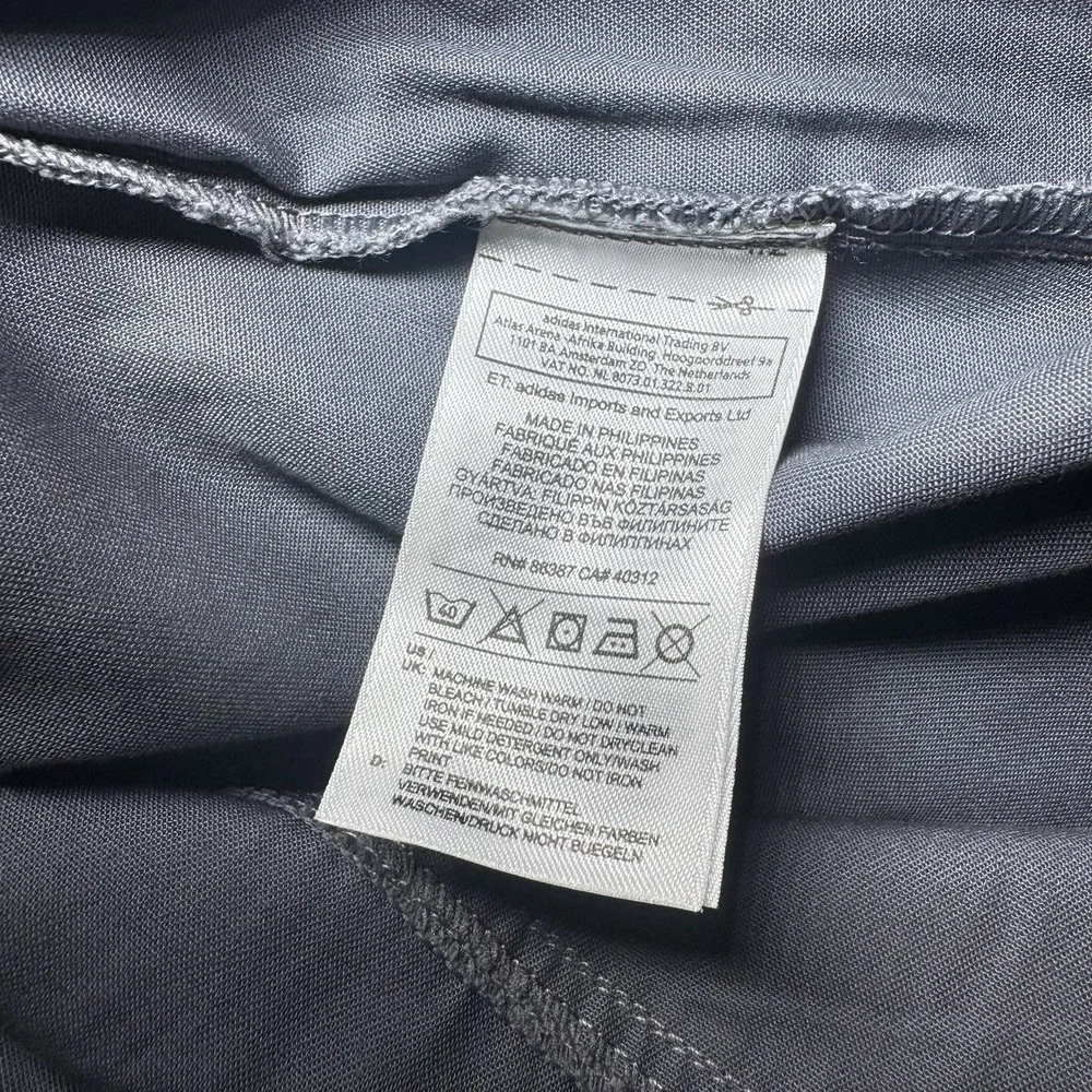 Adidas Gray Trefoil Chino Pants Men Size 3XL Gray Stripes 50x32 NEW NWT
